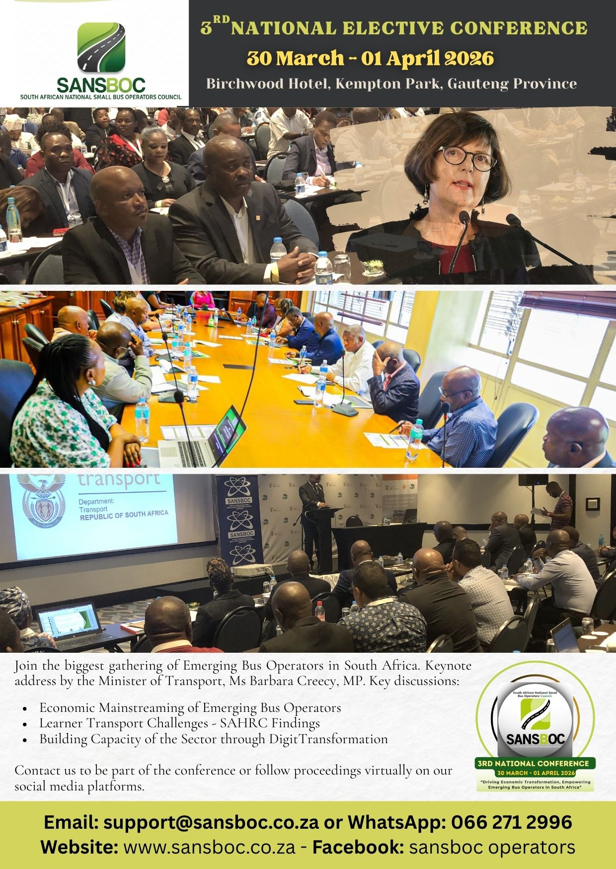 Save the Date SANSBOC 27